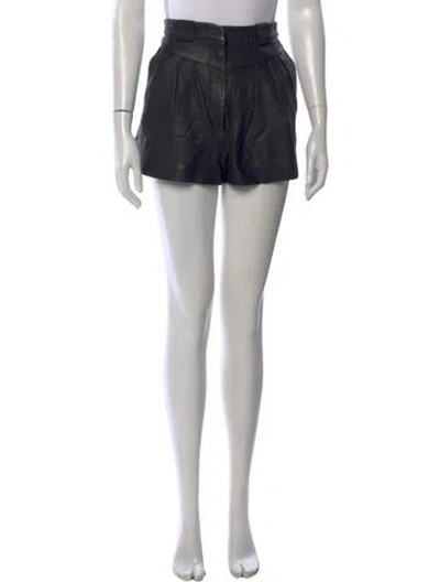 Pre-owned Iro Mini Shorts In Black