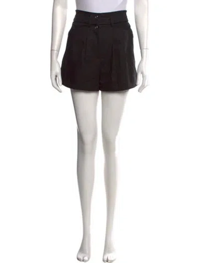 Pre-owned Iro Mini Shorts In Black