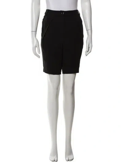 Pre-owned Iro Mini Shorts In Black