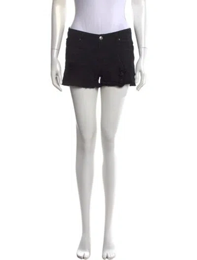 Pre-owned Iro Mini Shorts In Black