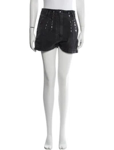 Pre-owned Iro Mini Shorts In Black