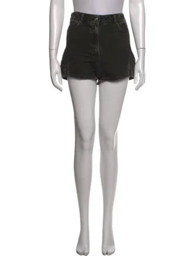 Pre-owned Iro Mini Shorts In Black