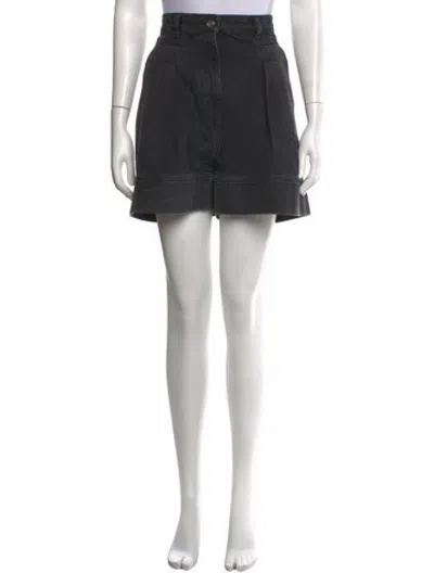 Pre-owned Iro Mini Shorts In Black