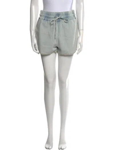 Pre-owned Iro Mini Shorts In Blue