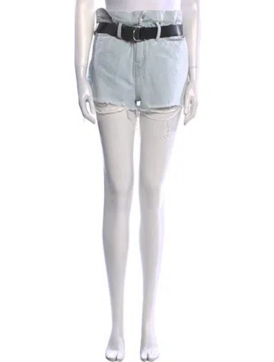 Pre-owned Iro Mini Shorts In Blue