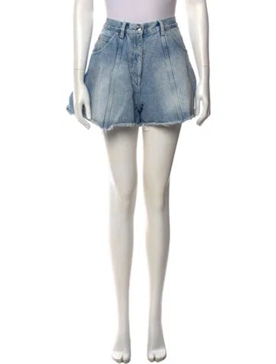 Pre-owned Iro Mini Shorts In Blue