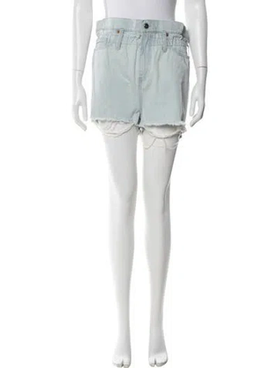 Pre-owned Iro Mini Shorts In Blue