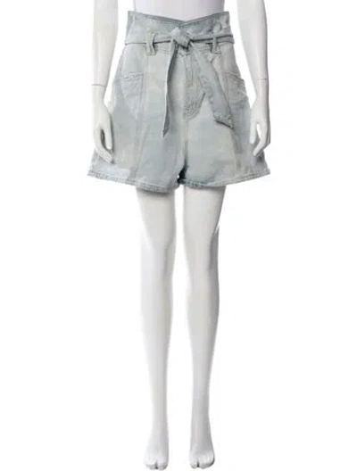 Pre-owned Iro Mini Shorts In Blue