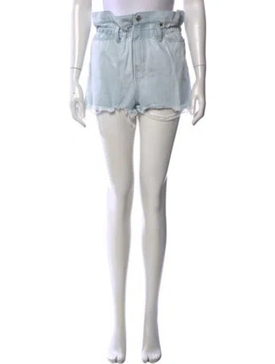 Pre-owned Iro Mini Shorts In Blue