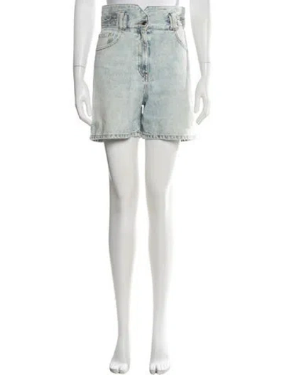 Pre-owned Iro Mini Shorts In Blue