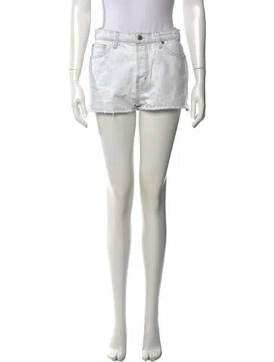 Pre-owned Iro Mini Shorts In Blue