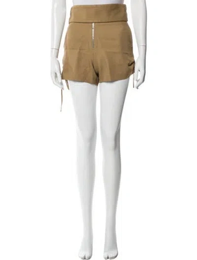 Pre-owned Iro Mini Shorts In Brown