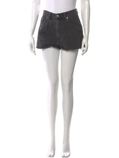 Pre-owned Iro Mini Shorts In Gray