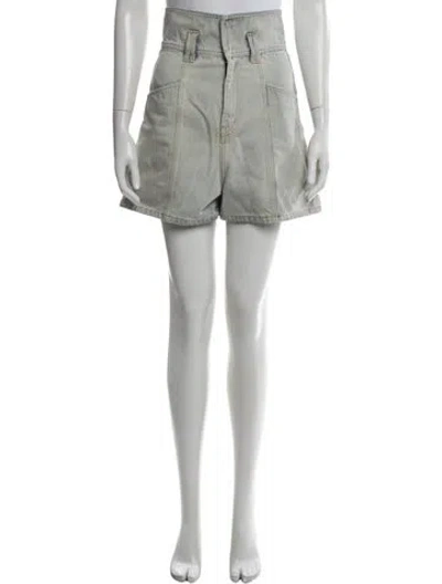 Pre-owned Iro Mini Shorts In Green