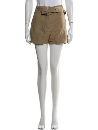 Pre-owned Iro Mini Shorts In Green