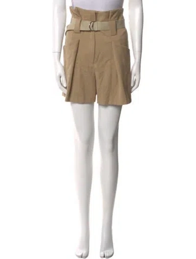 Pre-owned Iro Mini Shorts In Neutral