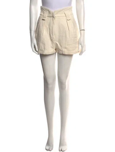 Pre-owned Iro Mini Shorts In Neutral