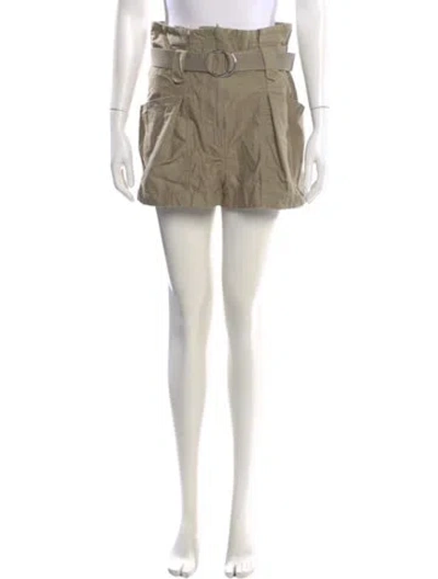 Pre-owned Iro Mini Shorts In Neutral