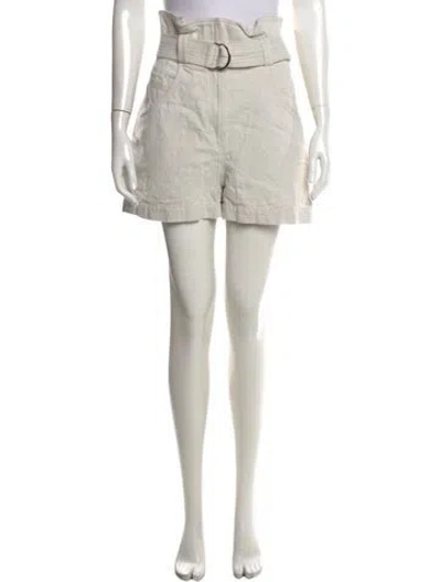Pre-owned Iro Mini Shorts In Neutral