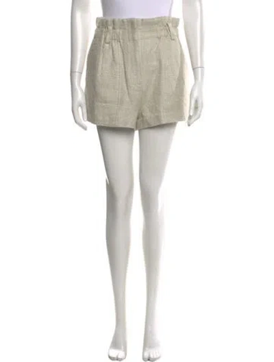 Pre-owned Iro Mini Shorts In Neutral