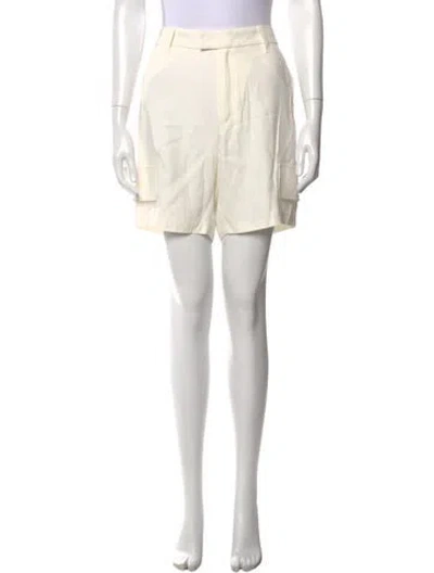Pre-owned Iro Mini Shorts In Neutrals