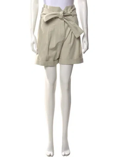 Pre-owned Iro Mini Shorts In Neutrals