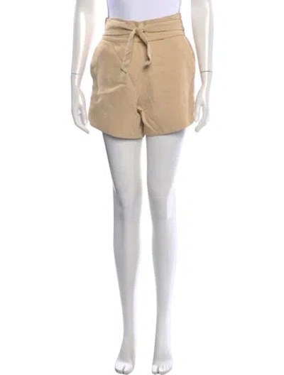 Pre-owned Iro Mini Shorts In Neutrals