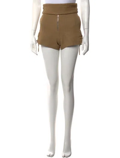 Pre-owned Iro Mini Shorts In Neutrals