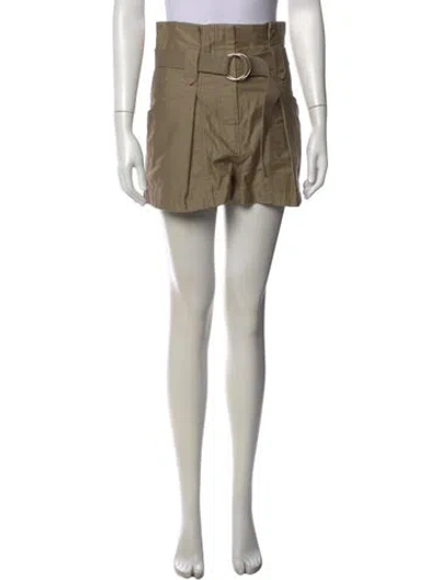 Pre-owned Iro Mini Shorts In Neutrals