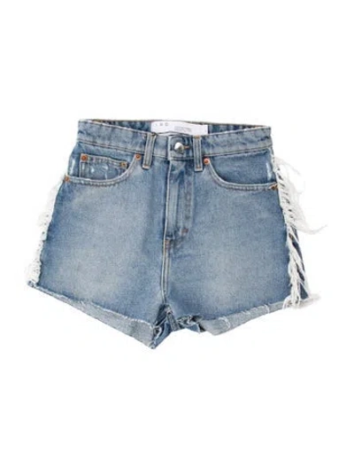 Pre-owned Iro Mini Shorts W/ Tags In Blue