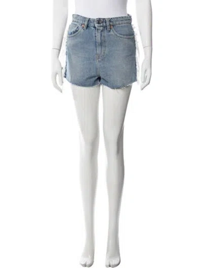 Pre-owned Iro Mini Shorts W/ Tags In Blue