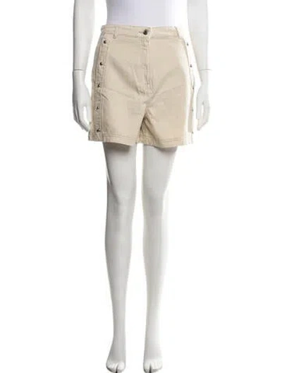 Pre-owned Iro Mini Shorts W/ Tags In Neutrals