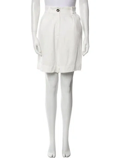 Pre-owned Iro Mini Shorts In White