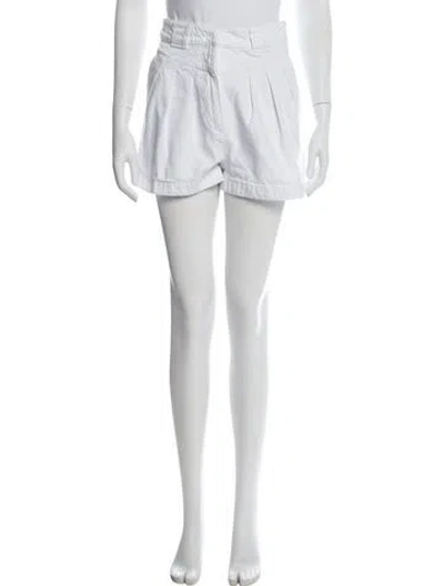 Pre-owned Iro Mini Shorts In White
