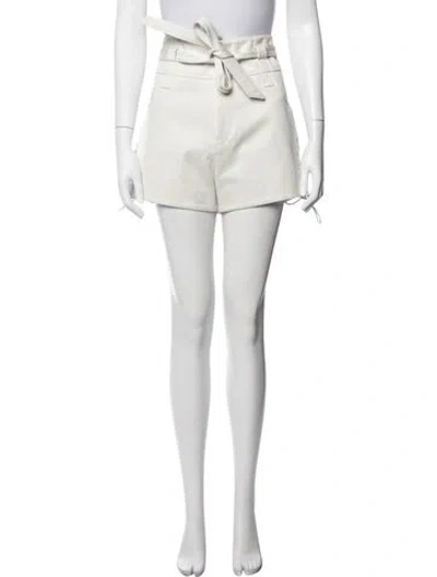 Pre-owned Iro Mini Shorts In White