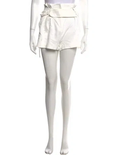 Pre-owned Iro Mini Shorts In White