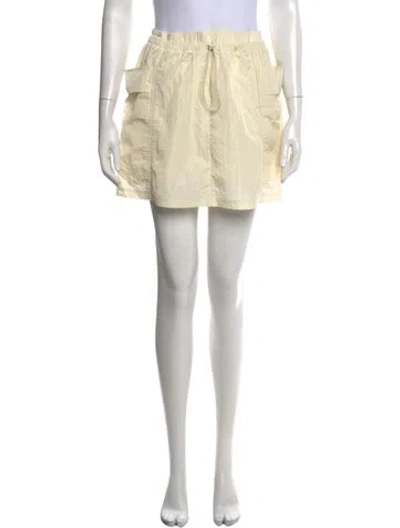 Pre-owned Iro Mini Shorts In Yellow