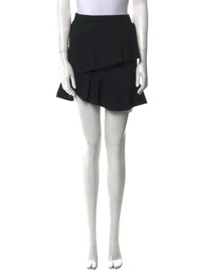 Pre-owned Iro Mini Skirt In Black
