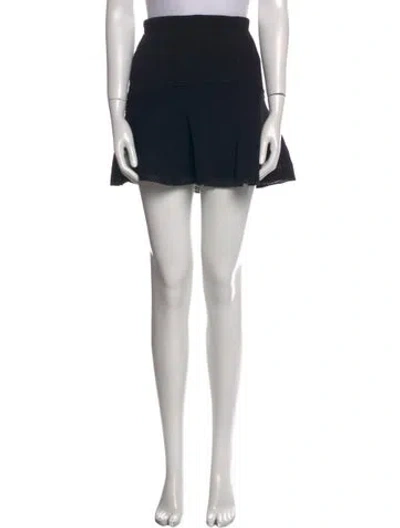 Pre-owned Iro Mini Skirt In Black