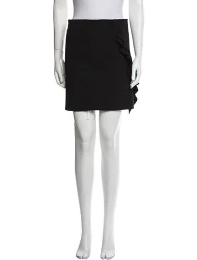 Pre-owned Iro Mini Skirt In Black