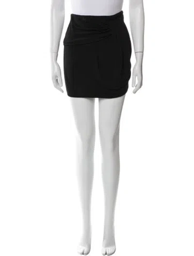Pre-owned Iro Mini Skirt In Black