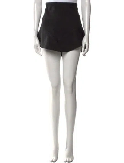 Pre-owned Iro Mini Skirt In Black