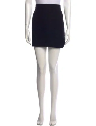 Pre-owned Iro Mini Skirt In Black