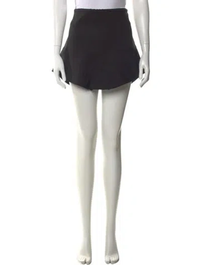 Pre-owned Iro Mini Skirt In Black