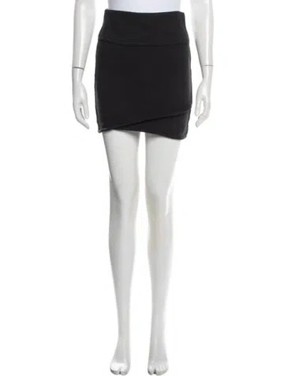 Pre-owned Iro Mini Skirt In Black