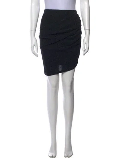 Pre-owned Iro Mini Skirt In Black