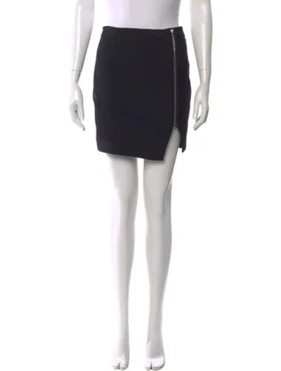 Pre-owned Iro Mini Skirt In Black