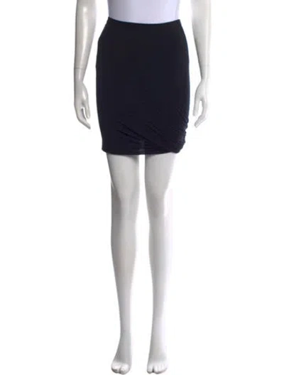 Pre-owned Iro Mini Skirt In Black
