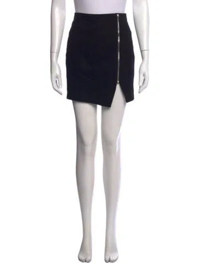 Pre-owned Iro Mini Skirt In Black