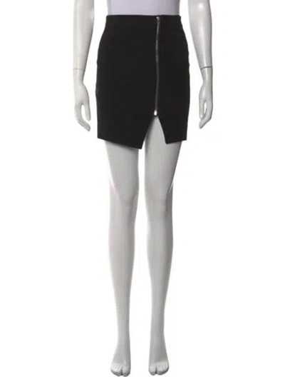 Pre-owned Iro Mini Skirt In Black